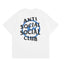 Anti Social Social Club Blue Circle Logo T-Shirt - White/Black