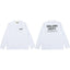 Gallery Dept. Hollywood Logo Long Sleeve T-Shirt - White