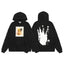 Revenge XXXTentacion Mugshot Hand Graphic Pullover Hoodie