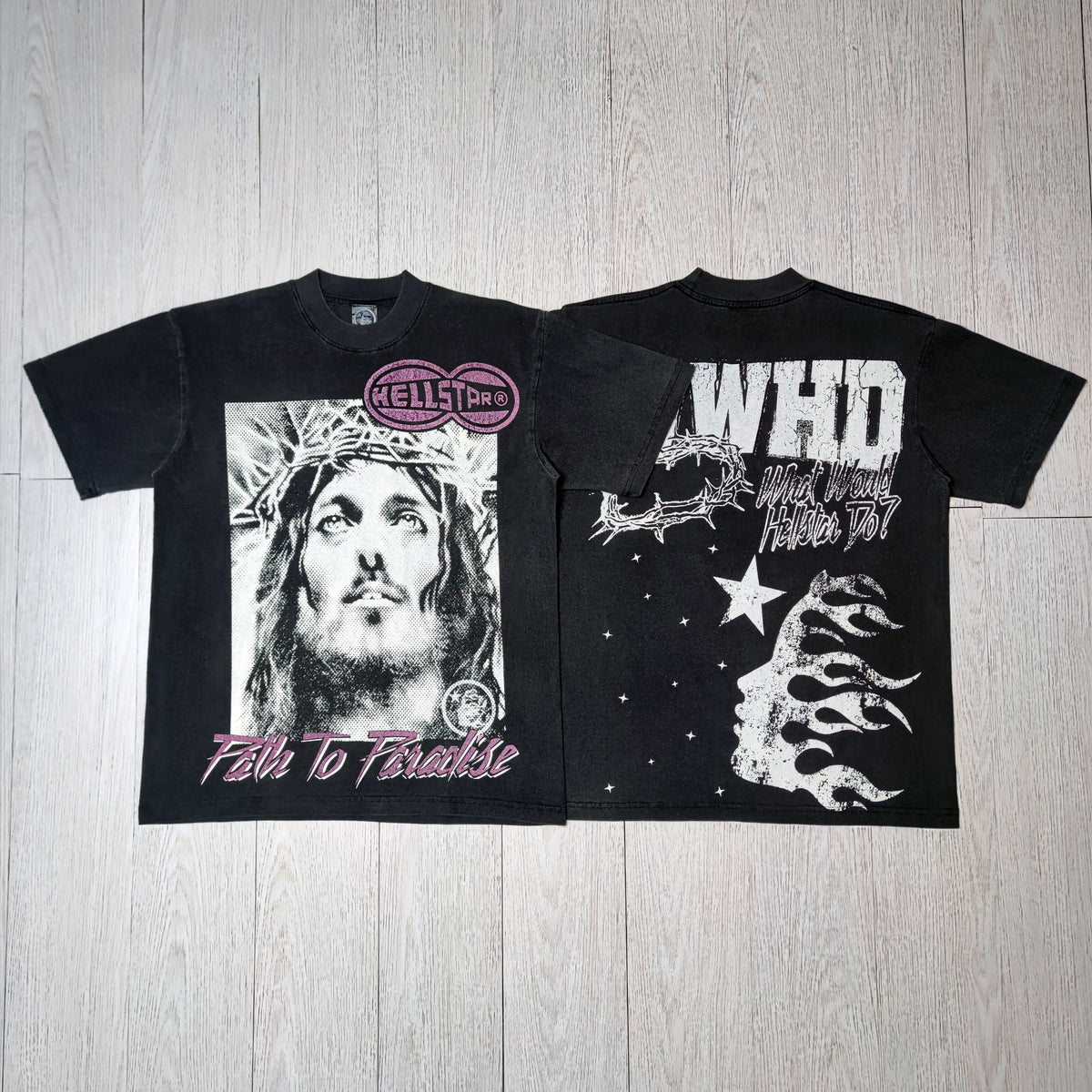 Hellstar Path To Paradise Portrait Graphic T-shirt