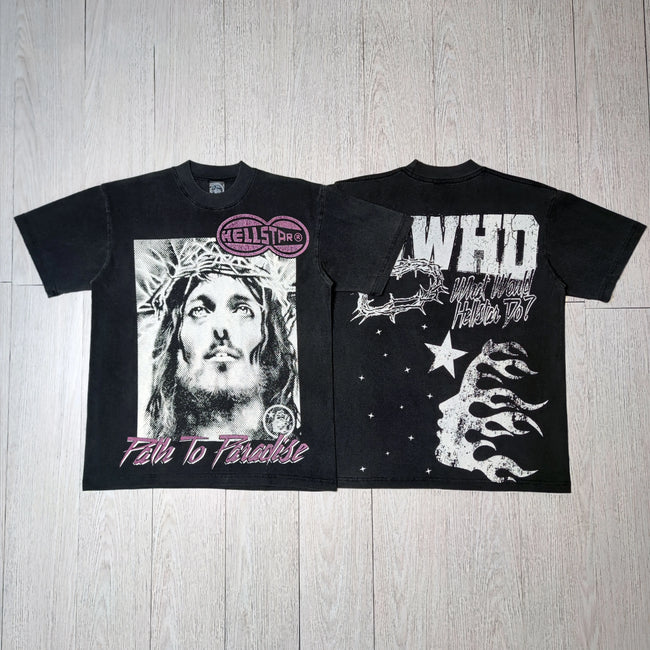 Hellstar Path To Paradise Portrait Graphic T-shirt Hover Image