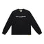 Gallery Dept. Front-Logo DÉPT. de la GALERIE Long Sleeve T-Shirt - Black