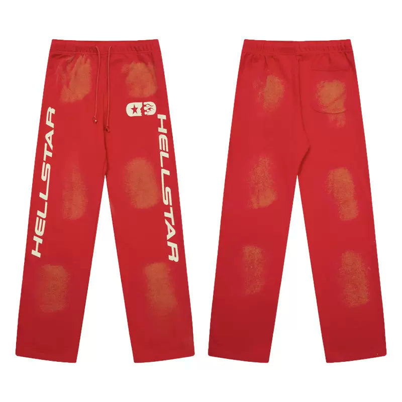 Hellstar Red Distressed HELLSTAR Sweatpants