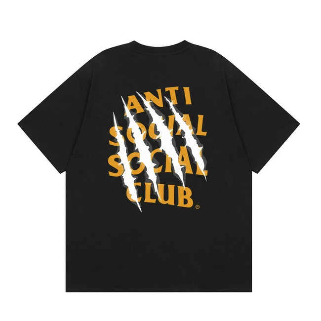 Anti Social Social Club Claw Slash Logo T-Shirt - Black Hover Image
