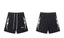 Hellstar Black White Flame Shorts