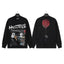 Hellstar Black Clown Red Balloon Graphic Long Sleeve Top