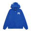Revenge Gothic Arch Logo Zip-Up Hoodie - Royal Blue