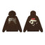 Revenge x Juice WRLD Brown 999 & Doves Pullover Hoodie