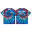 Gallery Dept. Spiral Tie-Dye Tokyo Logo Short Sleeve T-Shirt - Multi