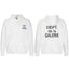 Gallery Dept Dept de la Galerie White Hoodie