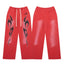 HELLSTAR Red Flame Graphic Sweatpants