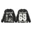 Hellstar Black Cracked Skull 69 Long Sleeve Top
