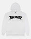SKATE MAG - HOODIE - WHITE/BLACK