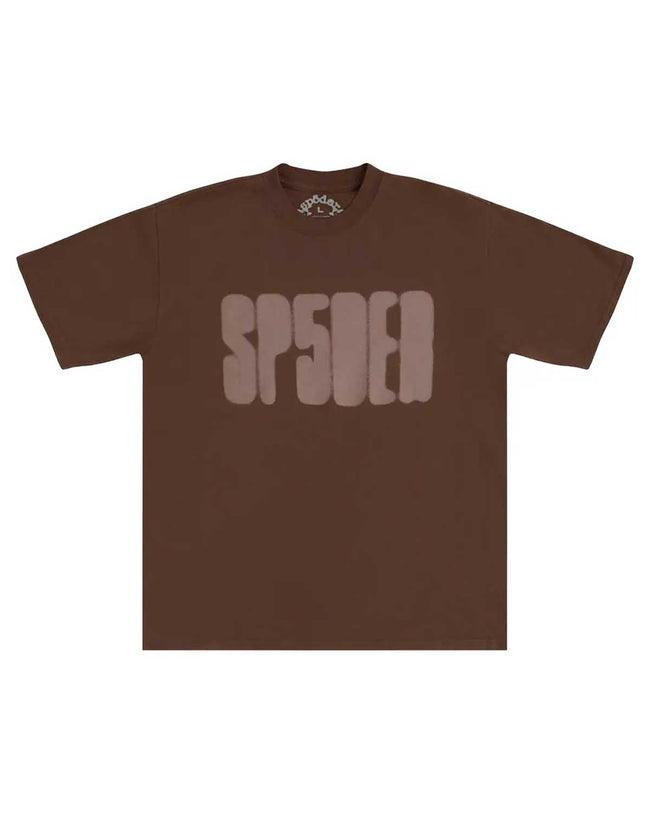 Sp5der Focused Logo Tee Brown Hover Image