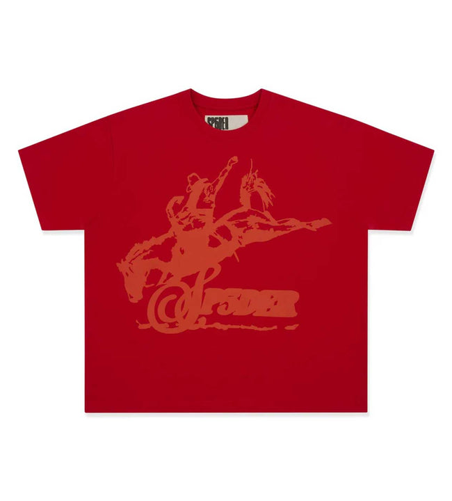 Sp5der Rodeo HW Tee Red Hover Image