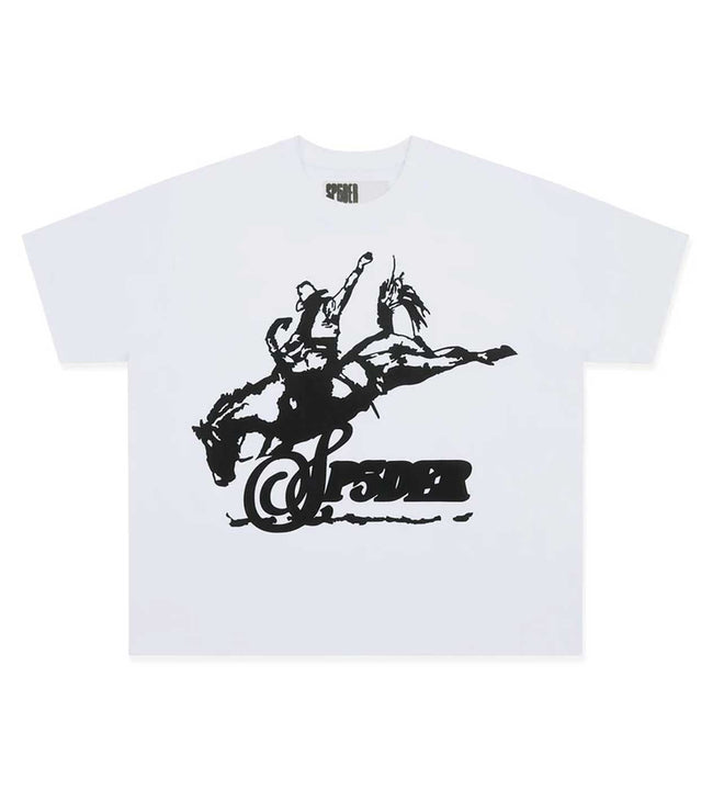 Sp5der Rodeo HW Tee White Hover Image