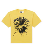 Sp5der Scattered OG Web v2 Tee Yellow