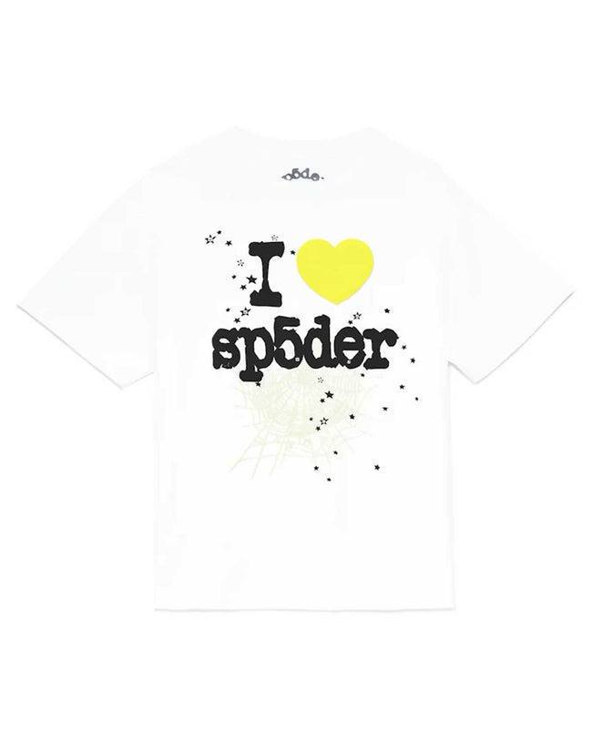 Sp5der Souvenir Tee White/Yellow Hover Image