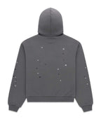 Sp5der Splat Punk Hoodie Slate Grey