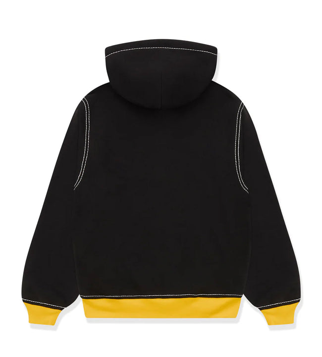 Sp5der T&F Zip-Up Hoodie Black/Yellow Main Image