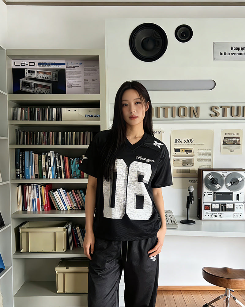 Spliced all-match short sleeves