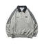 Retro Color Block Three Stripes Sweatshirt