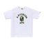 BAPE ABC Camo College Tee White