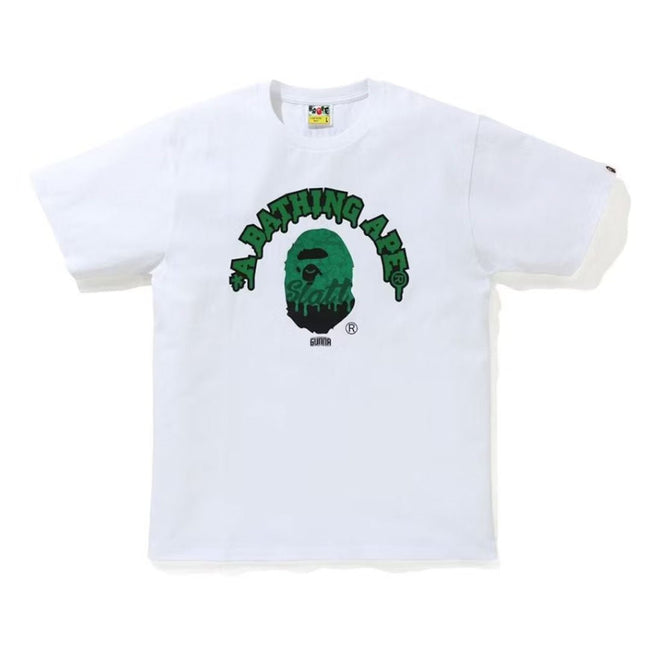 Bape Gunna White Green Tee Slatt Hover Image