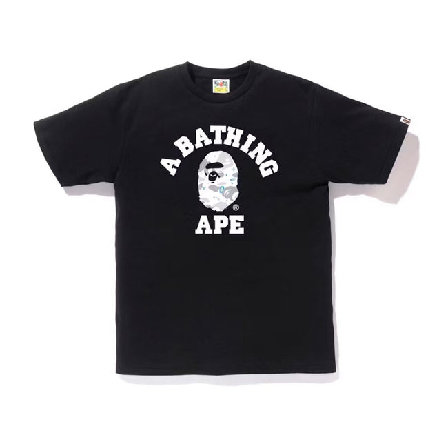 BAPE Space Camo College Tee Black Hover Image