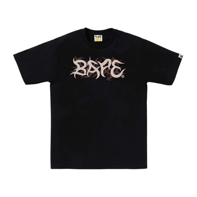BAPE Trial Camo Logo Tee Black Hover Image