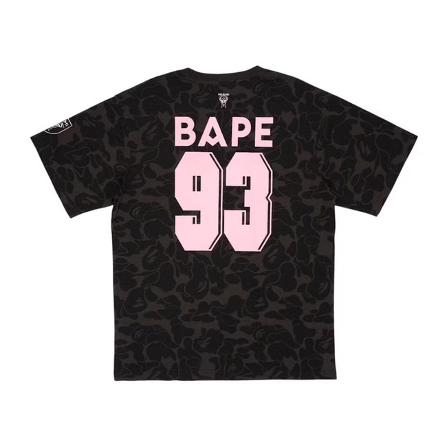 BAPE x Inter Miami CF Camo Tee Black Main Image