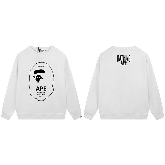BAPE Ape Head Logo Crewneck Sweatshirt Hover Image