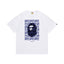 BAPE Logo Pattern Graphic T-Shirt White