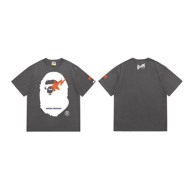 BAPE x Heron Preston Ape Head Graphic T-Shirt Hover Image