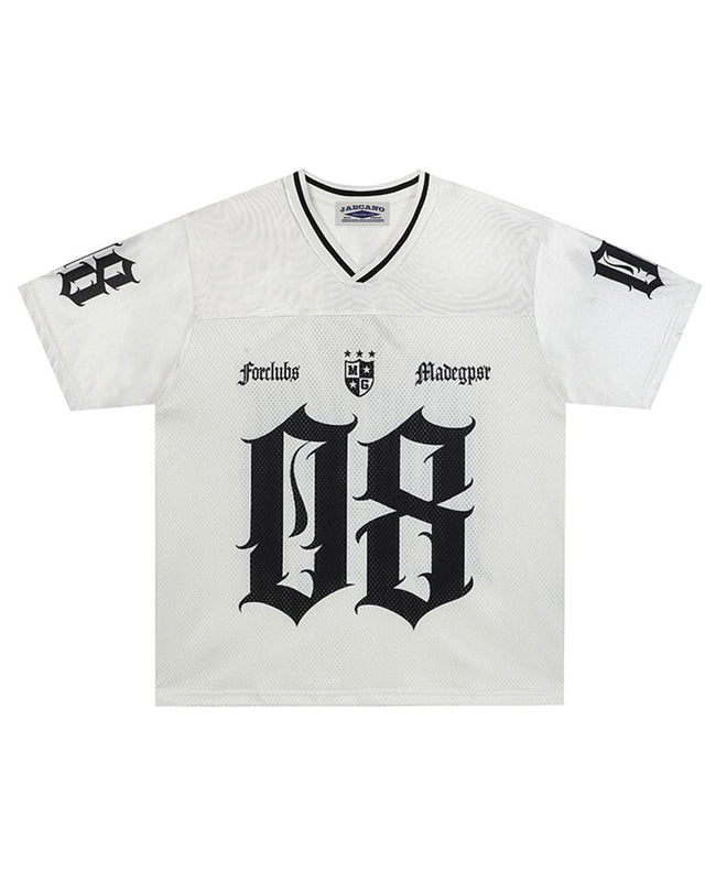 Sporty Digital Print Short Sleeve Hover Image