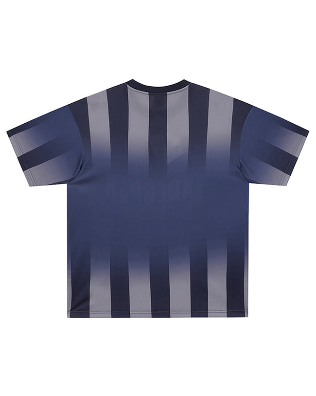 Gradient striped athletic t-shirt Main Image