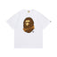 BAPE White Ape Head Graphic T-Shirt