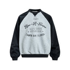 Casual color-blocked sweatshirt