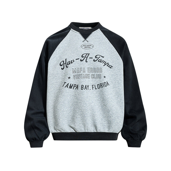 Casual color-blocked sweatshirt Hover Image