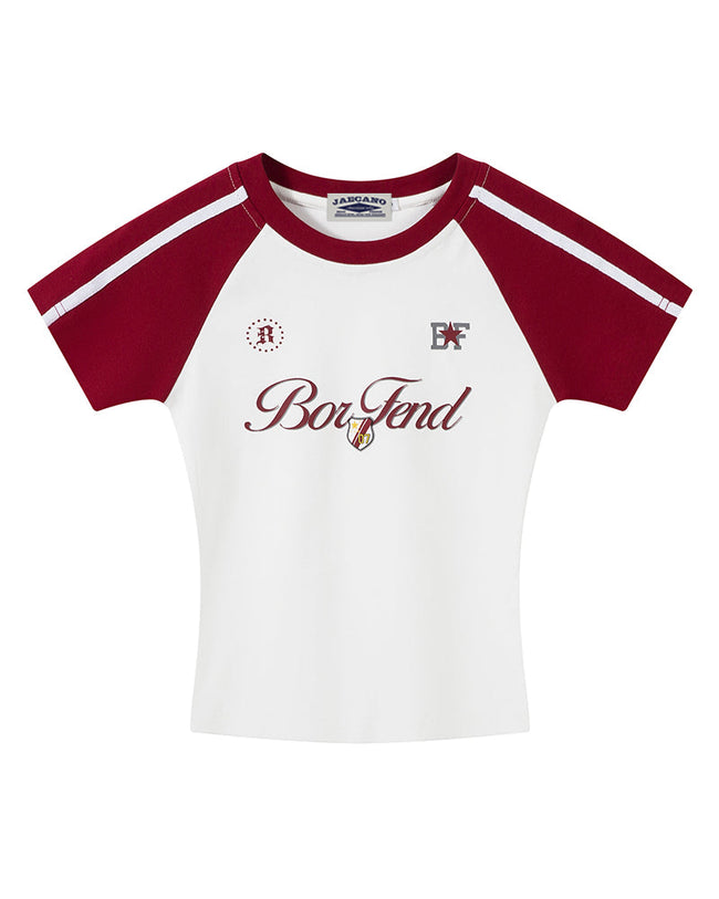 Retro print short sleeves Hover Image