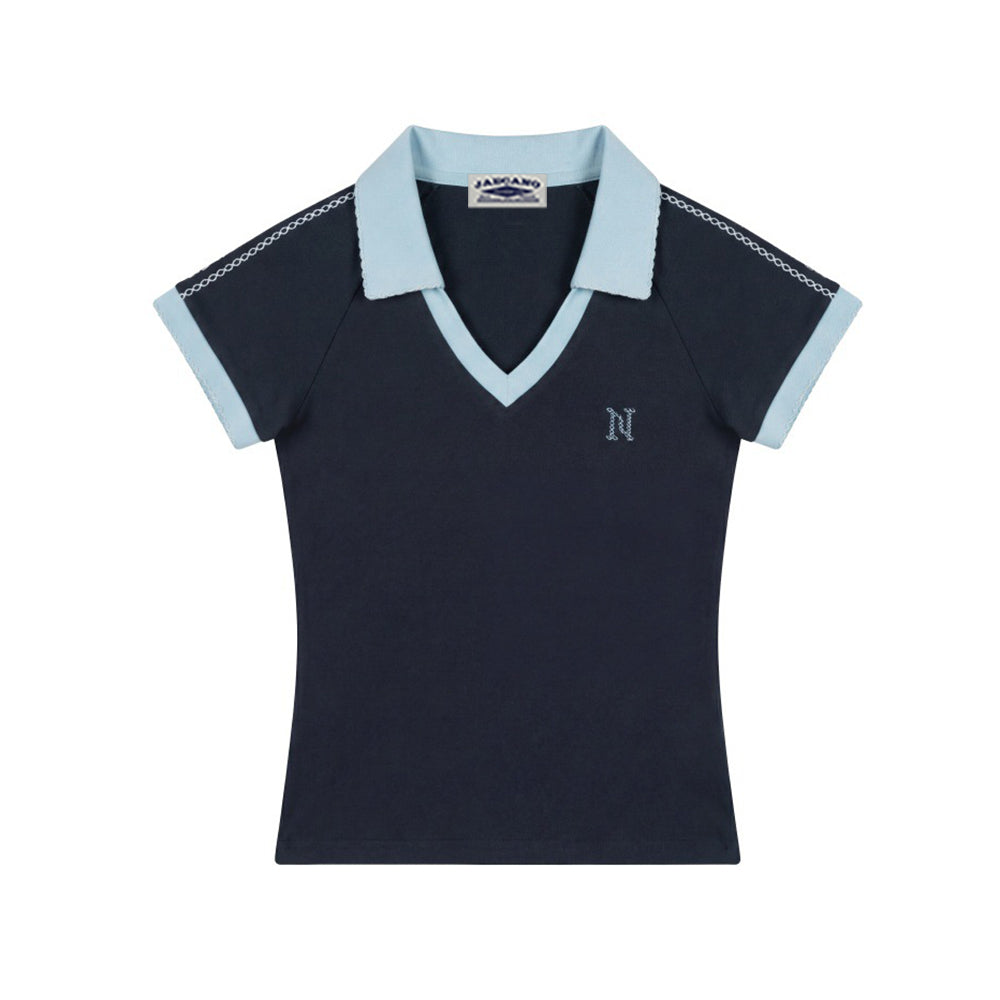 Cropped sports top