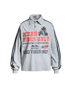 Letter Print Casual Long Sleeve