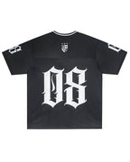 Sporty Digital Print Short Sleeve