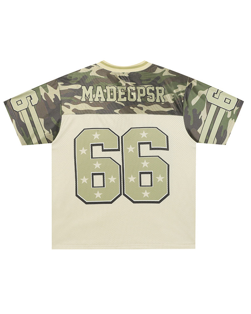 Retro sports short sleeves