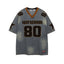 Retro washed distressed short sleeves