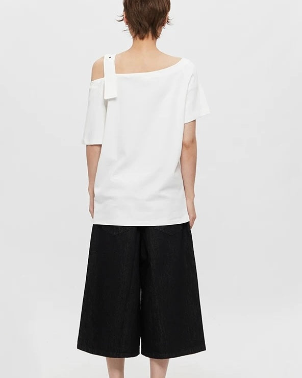 Fashion letter short sleeves