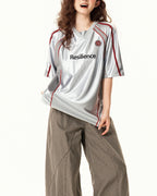 Retro sports short sleeves