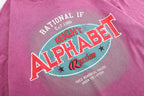 Retro distressed washed short sleeves