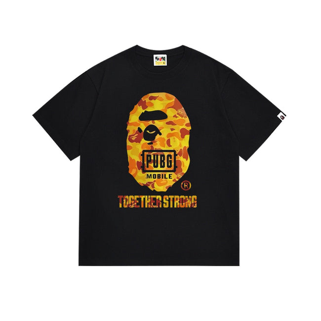 BAPE PUBG Camo Graphic T-Shirt Black Hover Image