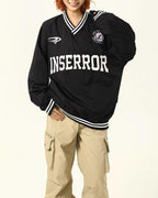 American retro letter long sleeves
